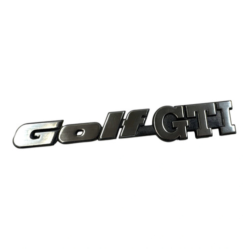Schriftzug golf gti emblem - golf,