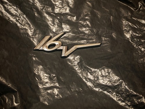 16v chrom logo - 3d,